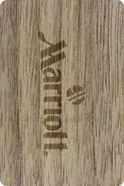 Marriott 木質(zhì)酒店卡